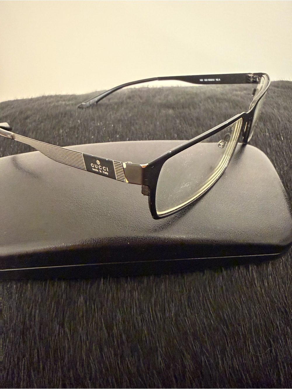 Black Gucci Men's Glasses